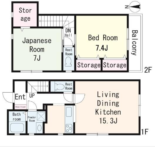 スフィアコートの物件間取画像