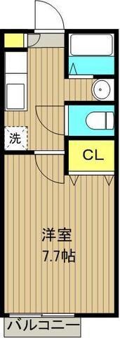 メゾンソレイユの物件間取画像