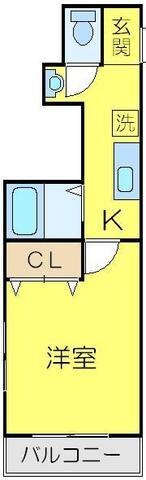 リベール所沢の物件間取画像