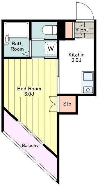 春日ビルの物件間取画像