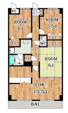 リアライズ花小金井の物件間取画像