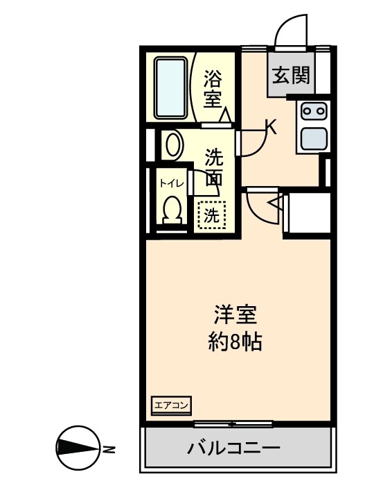 リヴィエール久米川の物件間取画像