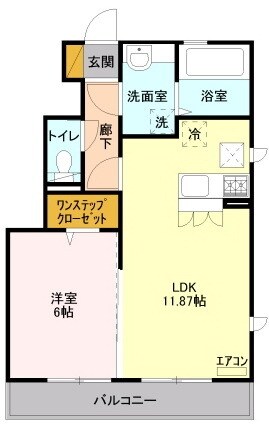 サンク モンタニア B棟の物件間取画像
