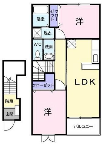 イリーデ・フィオーレの物件間取画像