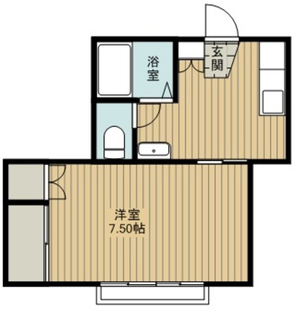 ペーシュの物件間取画像