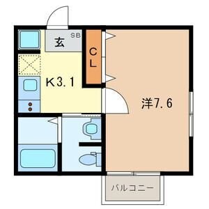 キャメル川越旭町2の物件間取画像