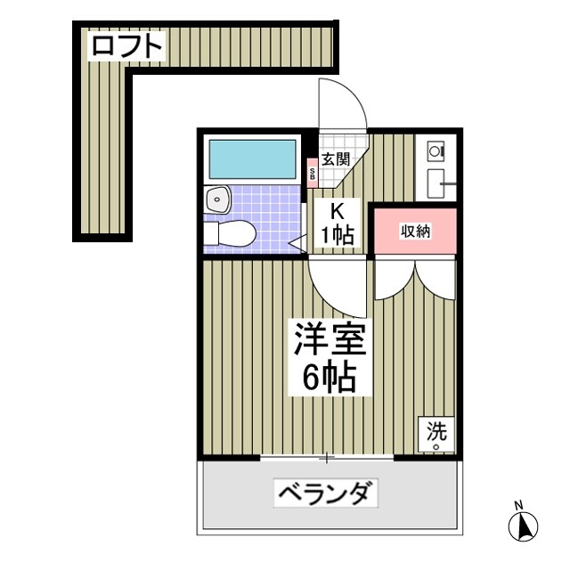ブラウン第4の物件間取画像