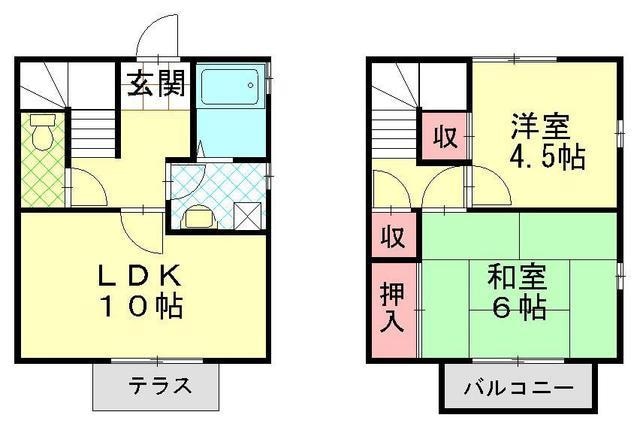 ガーデンテラスの物件間取画像
