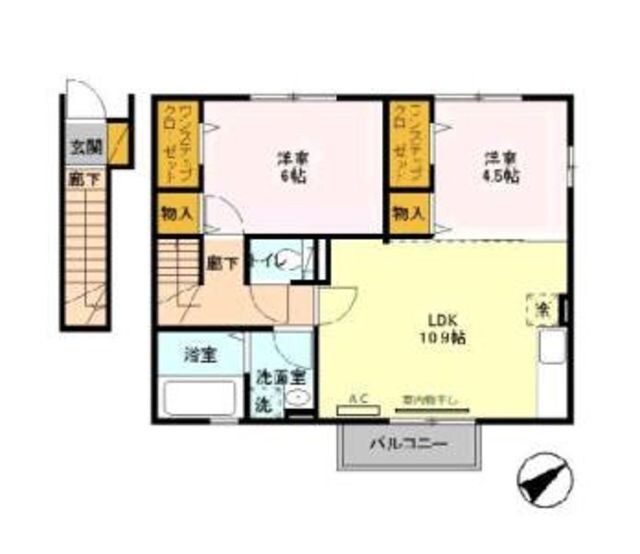 リベルテの物件間取画像