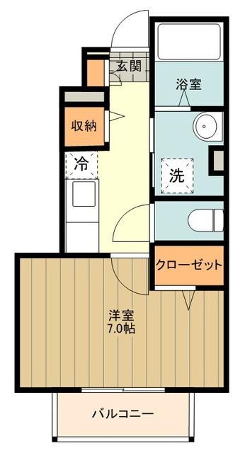 フェリーチェの物件間取画像