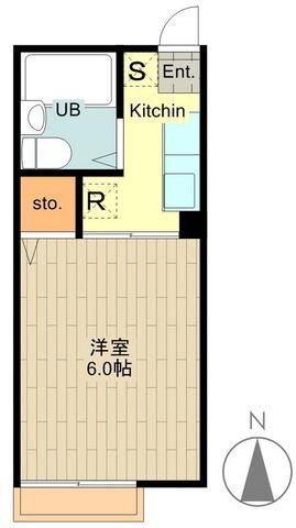 シティハイムサンフラワーの物件間取画像