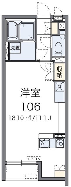 ミランダベル エスポワール秋津の物件間取画像