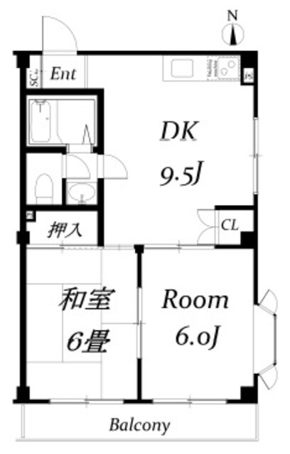 グレイスレジデンスの物件間取画像