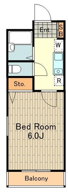 シャンブルド小川の物件間取画像