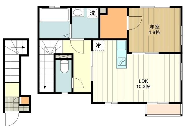 Amour sunの物件間取画像