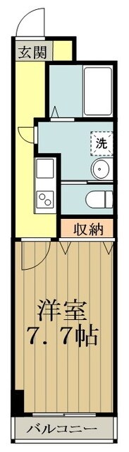 ネルメッツォ国分寺の物件間取画像