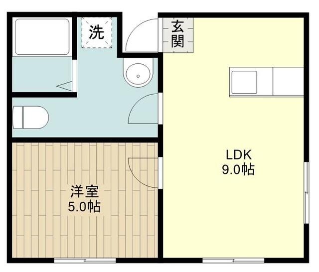 コーポレモンの物件間取画像