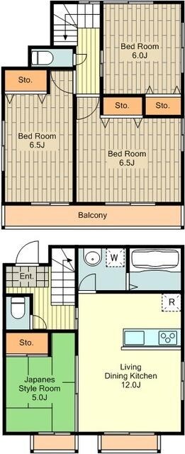 桜山レジデンスの物件間取画像