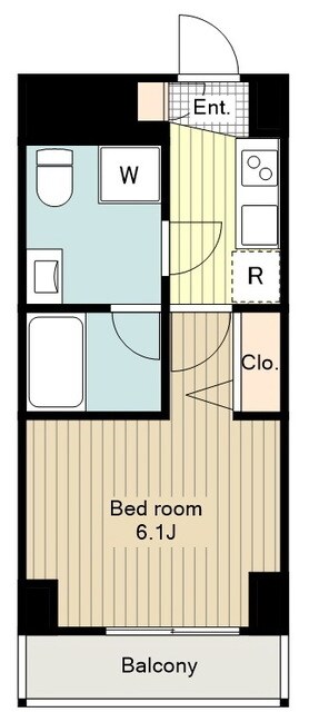 メインステージ立川IIの物件間取画像