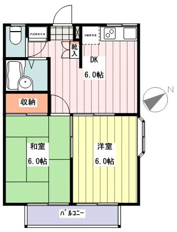 エステートピアUの物件間取画像