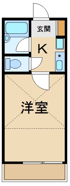 クレセントハイツ富士見の物件間取画像