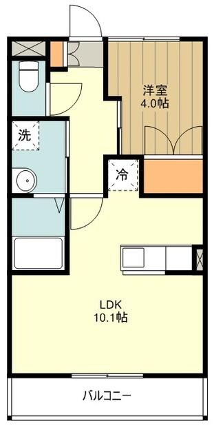 ディア・コンチェルトの物件間取画像