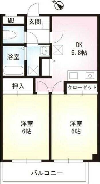 CHURA・SUNHEIMの物件間取画像