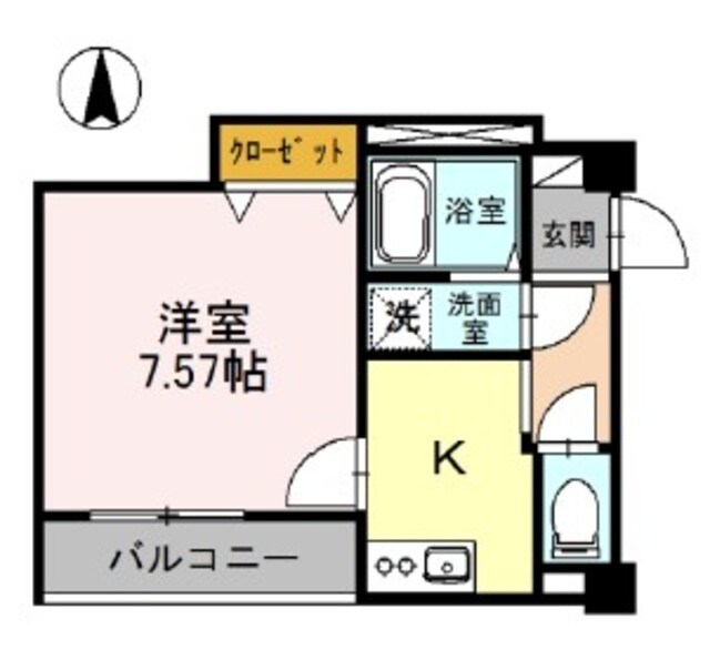 ハイムフローラ川口の物件間取画像