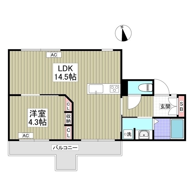 エトワール大成町の物件間取画像