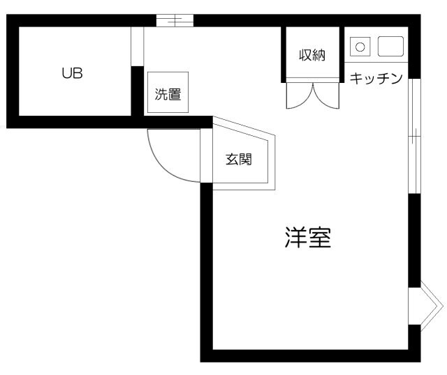 ハイツ若草の物件間取画像