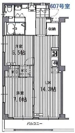 西川口グリーンマンションの物件間取画像