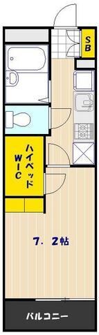 レオパレス第5いずみの物件間取画像