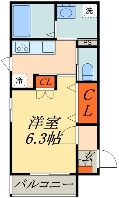 Grace Viewの物件間取画像