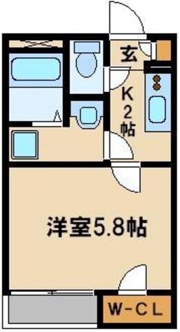 カーサ ツカサの物件間取画像