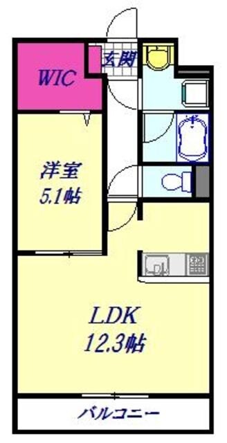 ガーデンテラス西川口の物件間取画像