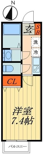 Contrail(コントレイル)の物件間取画像