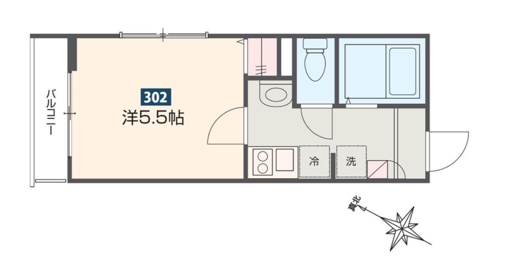 MELDIA大宮IIIの物件間取画像