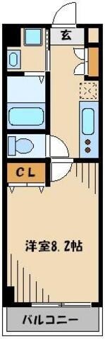 ウィスタリアの物件間取画像