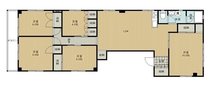 STハイツの物件間取画像