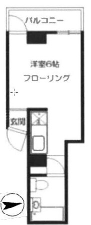 ロザール大宮の物件間取画像