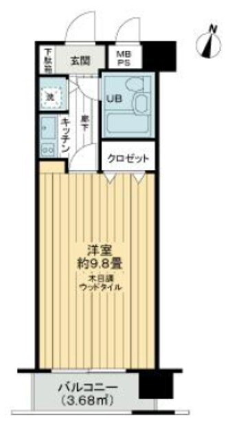 ライオンズプラザ大宮第2の物件間取画像