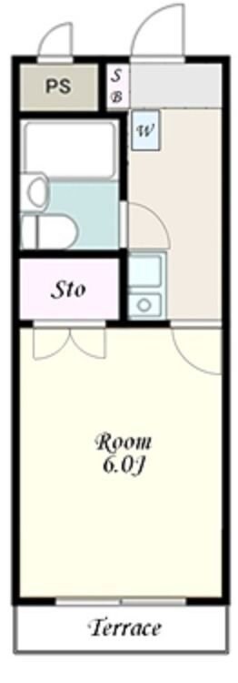 ハイムユタカの物件間取画像