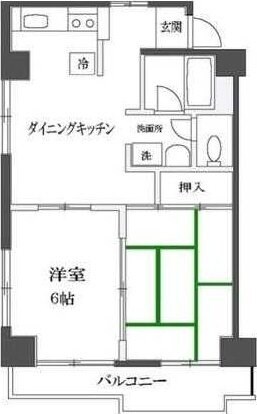 ドムール北浦和の物件間取画像