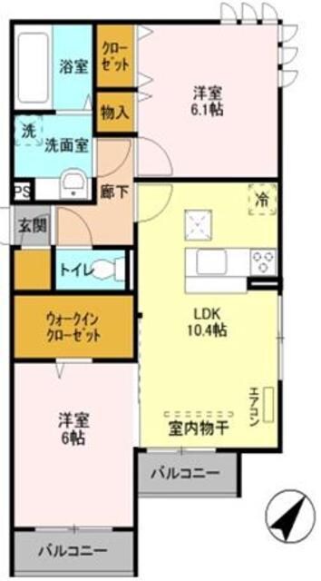 Bienestarの物件間取画像
