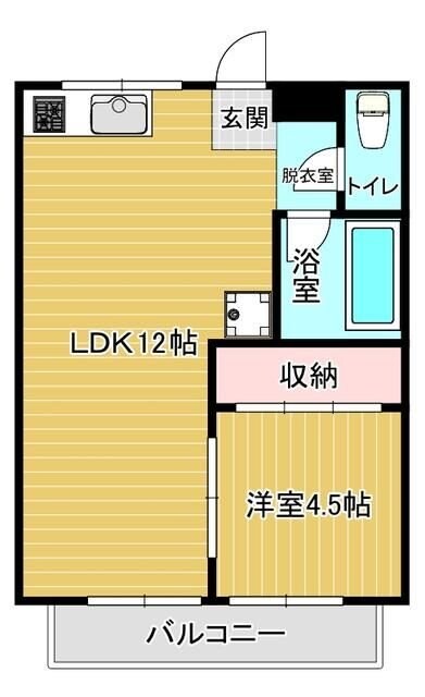 ハイムエルの物件間取画像