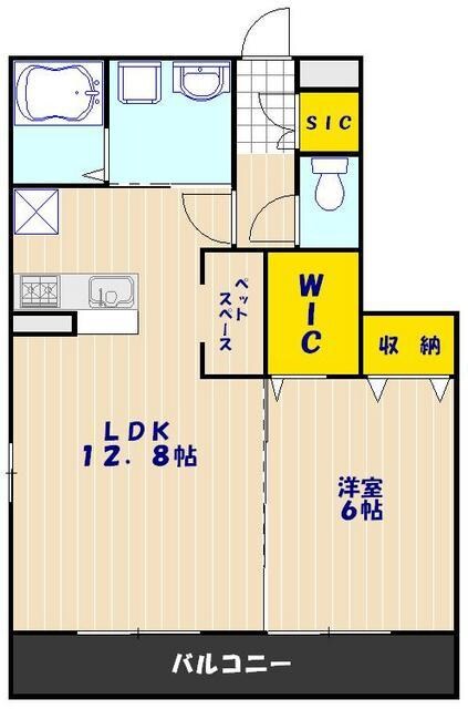 リモージュ新郷の物件間取画像