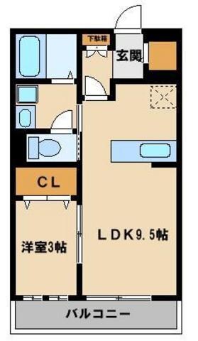 ロジュマンの物件間取画像