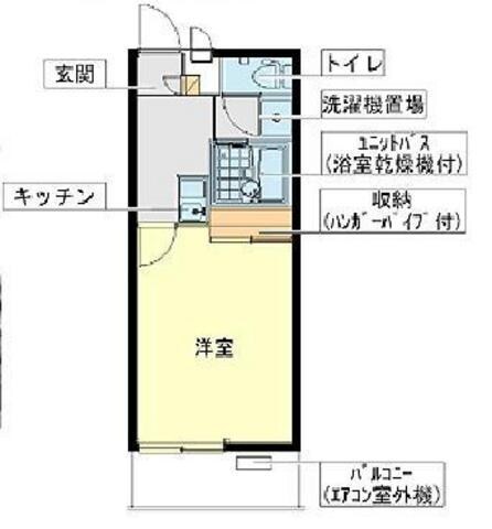 レオパレスシャルマンの物件間取画像