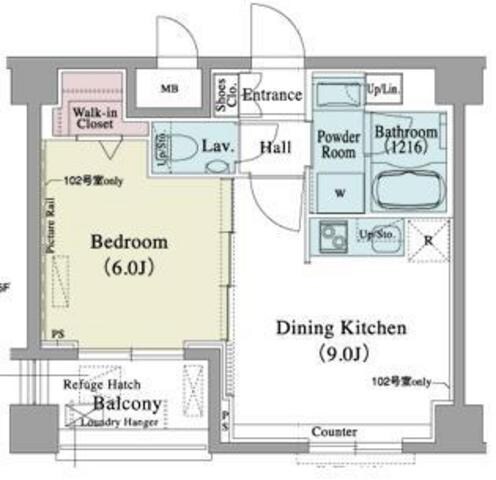 ソアラノーム北浦和の物件間取画像