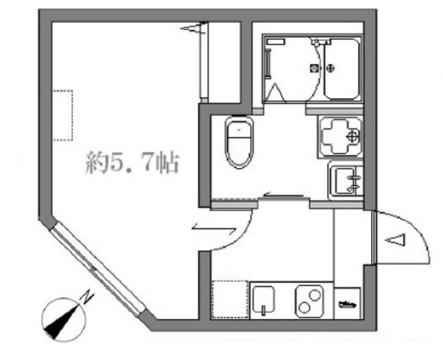キャメルWARABIの物件間取画像